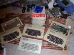 Three different keyboard models of the VZ-300.