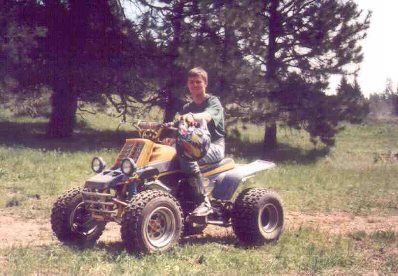 Kerry on his Banshee in the Mountains near Union Or.
