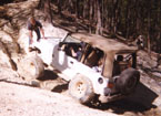 In hardest trail of Uwharrie!