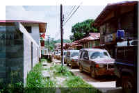 Sidewalks, er, roads at Yaviza