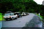 The rear of the Convoy in front of the Bambito Hotel