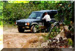 Paul training Toti on the new Discovery Series II