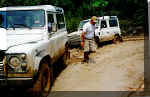 Toti doing some PLEOTHERAPY - The application of mud for therapeutic purposes -