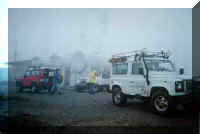 Strong winds, fog and rain