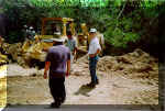 Bogged down deep! Who says the track is not challenging?