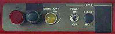 Low Voltage, Door Ajar and Glideslope Capture Annunciator Lights