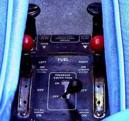 Fuel Selector System and Cowl Flap Controls