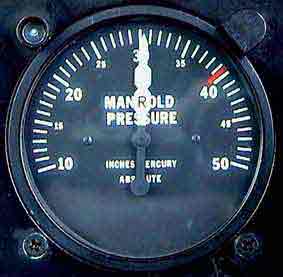 Engine Manifold Pressure Gauges