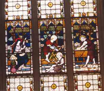 Stained Glass over Altar