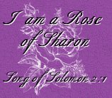 Rose of Sharon verse