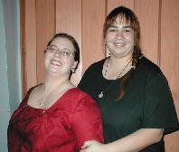 Scullie and I at my cousin Folkchick's wedding