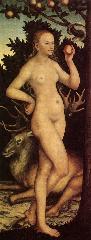 Eve eating the Apple from the Tree of Life