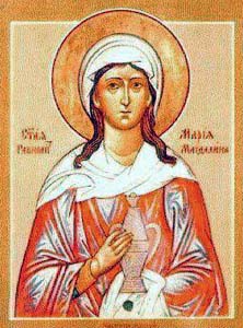 Mosaic of Mary Magdalene