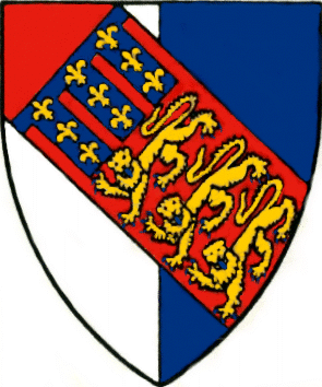 arms of John Beaufort (before legitimation)