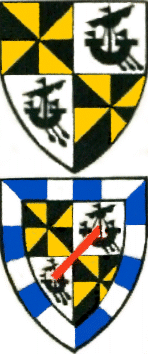 arms of Campbell, Duke of Argyll, and his bastard son William