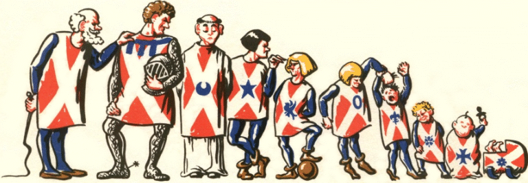 Ralph Nevill, Earl of Westmorland, with his many sons