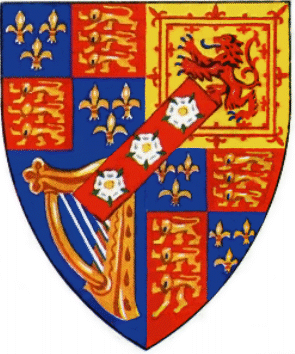 arms with a bar sinister - the arms of the Duke of St Albans