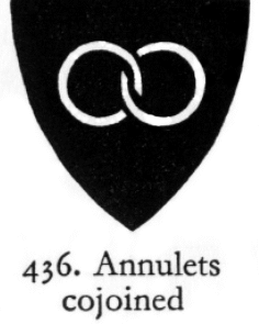 gevlegde ringe - die illustrasie (met spelfout by) in Boutell