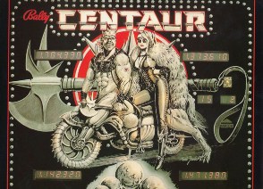 Backglass da Centaur