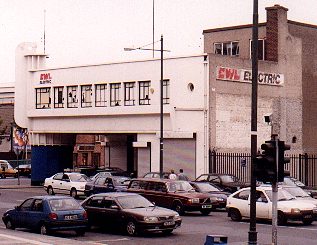 Former Archers Garage Dublin - demolished 1999