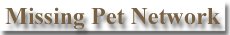 Site dedicated to identiying and reuniting lost animals