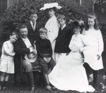 Quentin, T.R., Ted, Archie, Alice, Kermit, Edith, Ethel