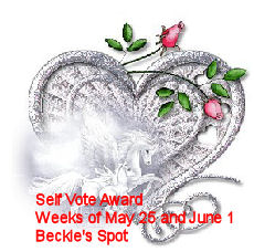 I voted for myself