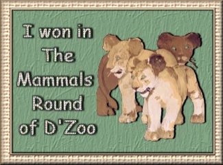 I won in the Mammals