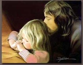 Jesus and little child