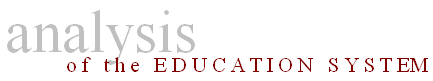 Analysis of the Education System