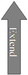 Up Arrow: Extend