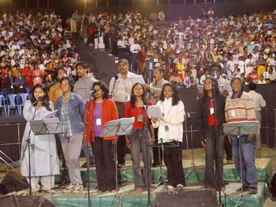 The choir masters