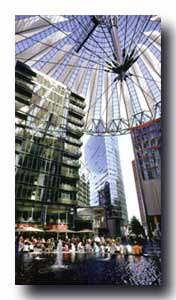 Sony Center, en Potsdammer Platz
