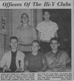 Hi-Y Officers