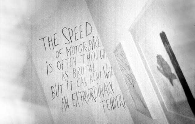 John Berger - The Speed... gallery installation in Berlin (image: A.F.Sundberg)