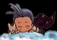 Kawaii Chichiri to take you back to the main page, minna-sama!  Yikes, I think he's asleep...