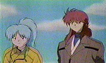 Wai!  Kurama and Botan together ^_^