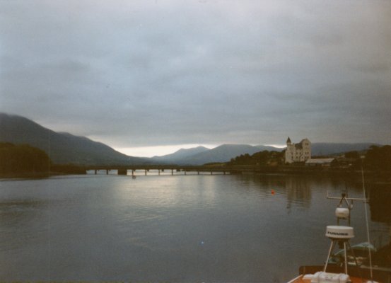 Verregnete Fahrt Richtung Dingle Bay