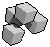 4 reall small cubes