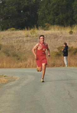 Alex W flashes past