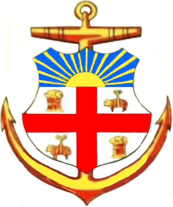 anchor as a supporter in East Londons original arms