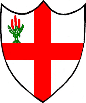 St Joriskruis in die wapen van die Girls High School, Queenstown