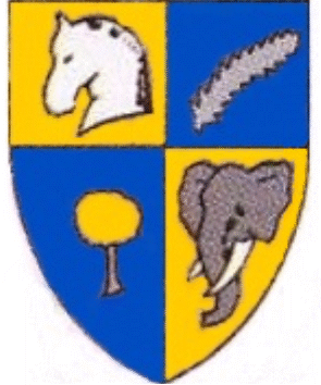 olifantkop in die wapen van Knysna