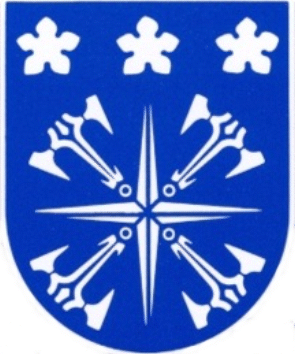 four stockless anchors in the arms of the University of Port Elizabeth