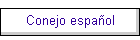 Conejo espaol