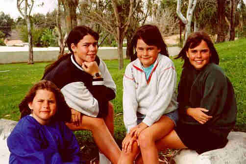 four girls