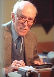 Maxwell at the typewriter