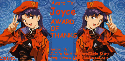 Thank you award!