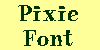 PixieFont