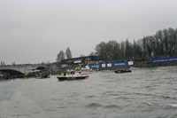 Oxford-Cambridge Boat Race Finish Line